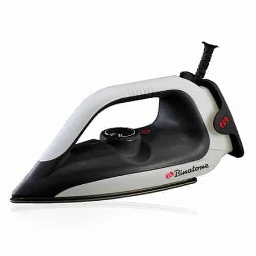 Binatone DI-1255 Dry Iron - 1200 Watt White/Black