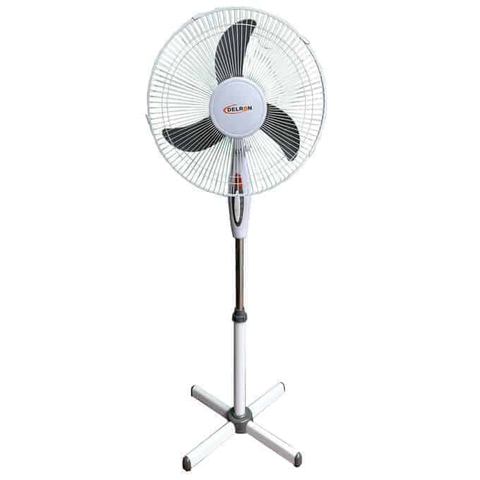 2 x Delron DSF-41 16" Standing Fan