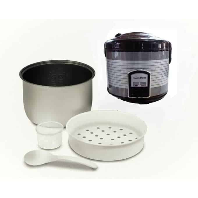 Italian Home Rice Cooker 5 Litre Black