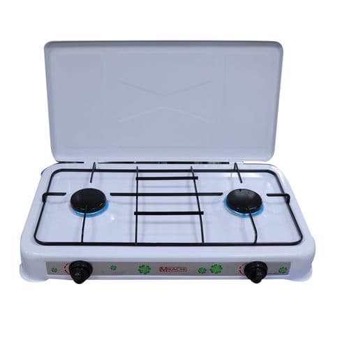 MIKACHI 2 Burner Table Top Gas Stove MIK- E002
