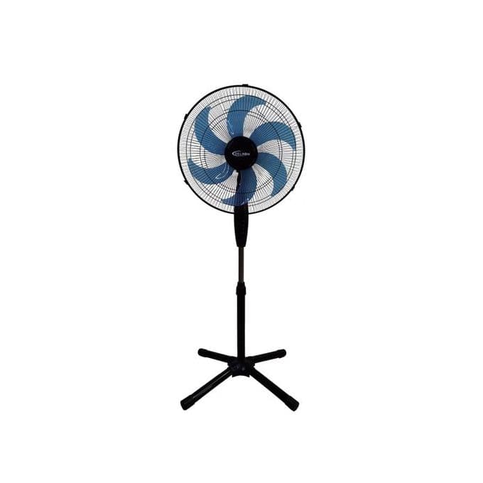 2 x Delron 6 Blades Standing Fan - 18"