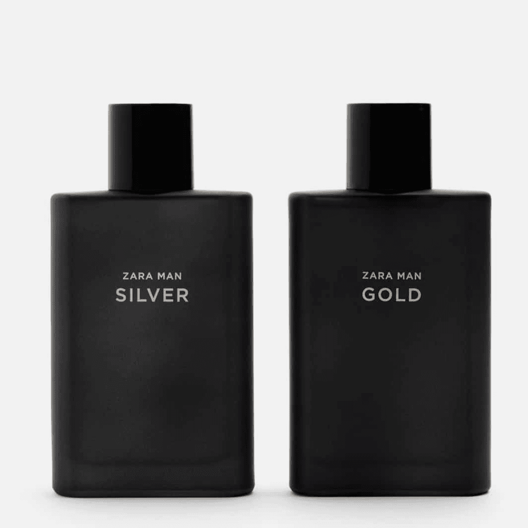 Zara Man Silver & Gold Set