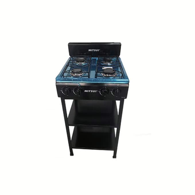 4Br Gas Stove ME-2401-Black-With Stand