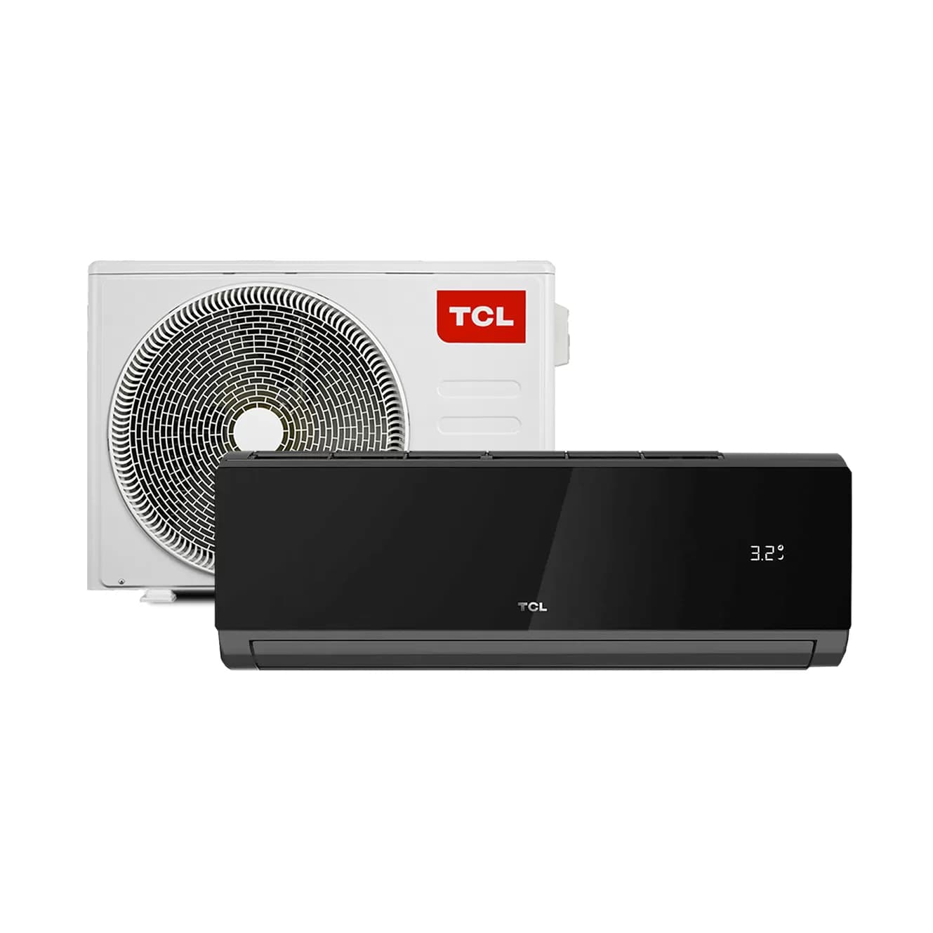 TCL 2.0HP R410a 3 Star Inverter AC Black Mirror