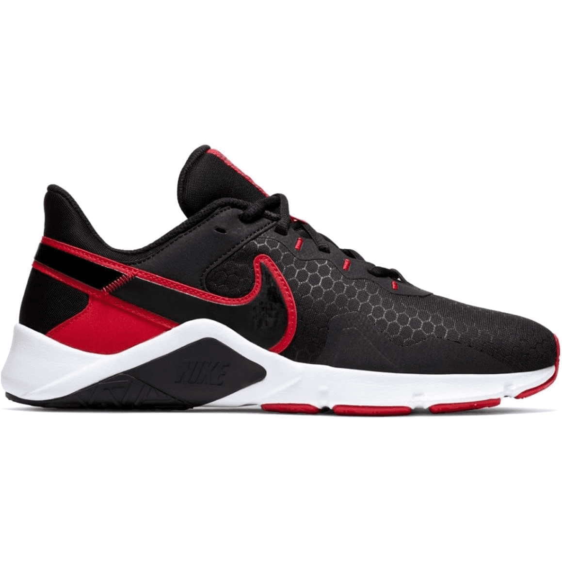 Nike Legend Black University Red Essential 2 Training Sneaker