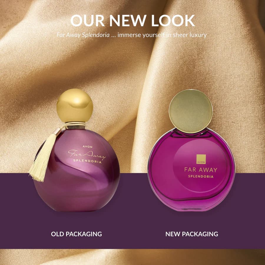 avon far away splendoria old and new bottles