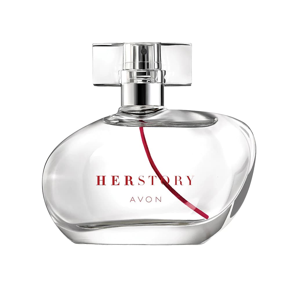 avon herstory perfume bottle