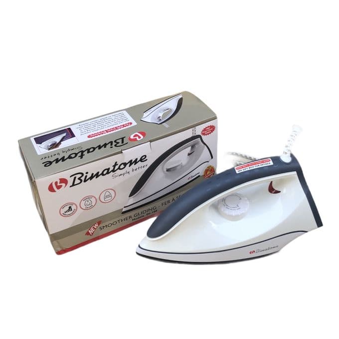 Binatone Electric Dry Iron - 1100-1300 Watt