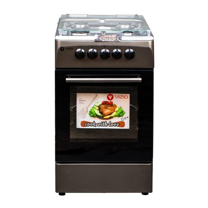 VIZIO 4 Burner Gas Oven with Grill-VIZ T-5402 G5