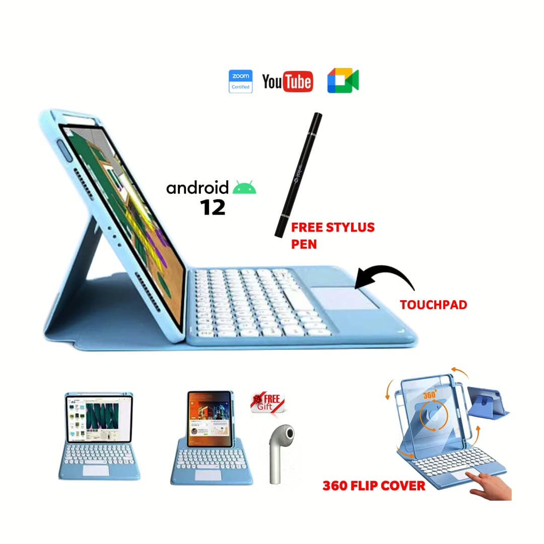 Idino Notebook 10 Android Tablet with 360 Rotating cover