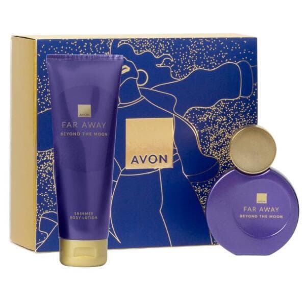 Avon Far Away Beyond The Moon Gift Set EDP 50ML and 125ML Body Lotion
