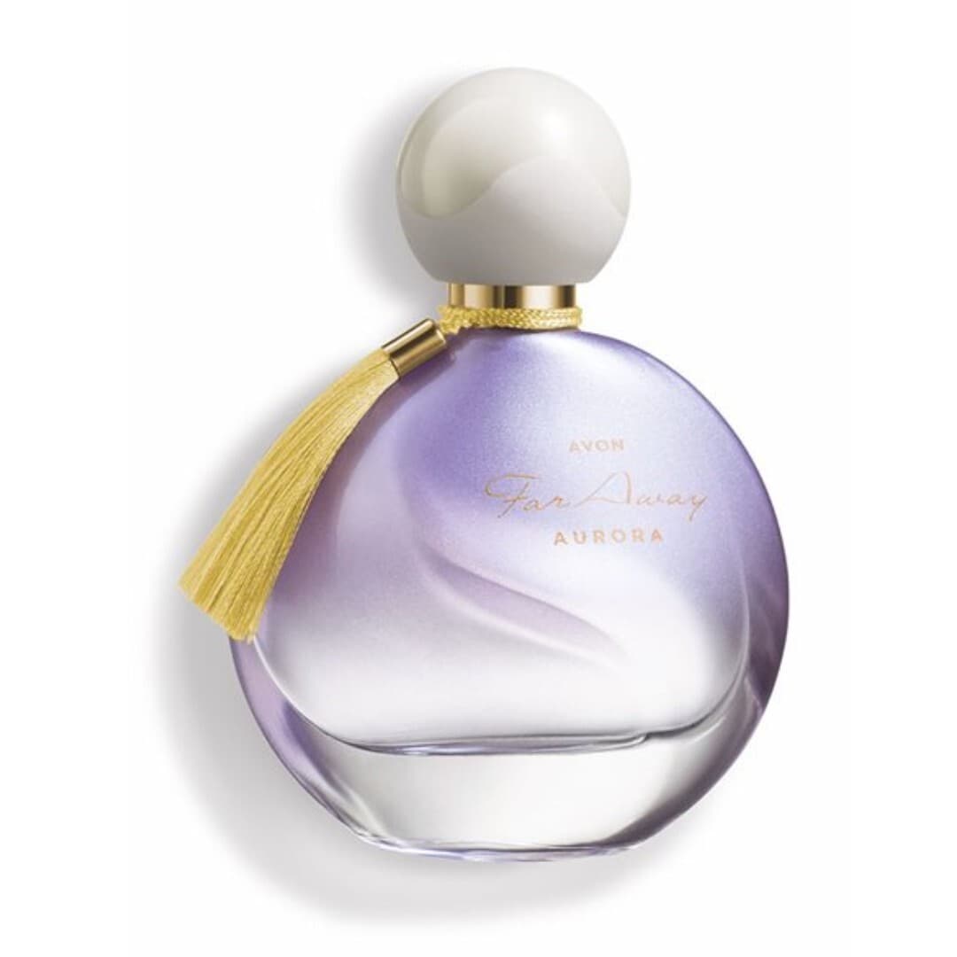 avon far away Aurora Eau De Parfum Bottle